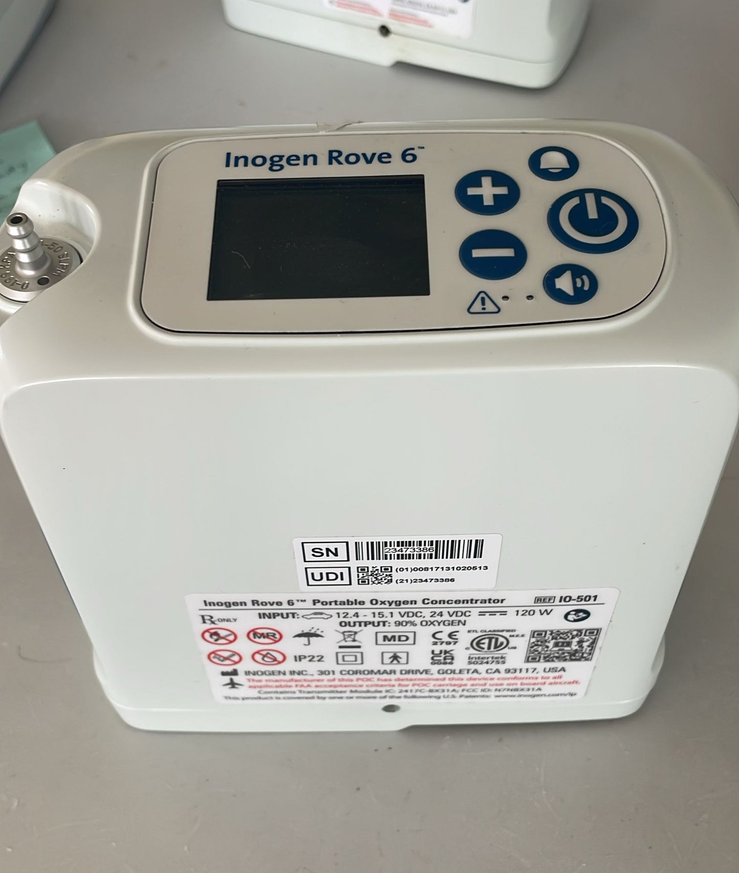 Inogen Rove 6 Package