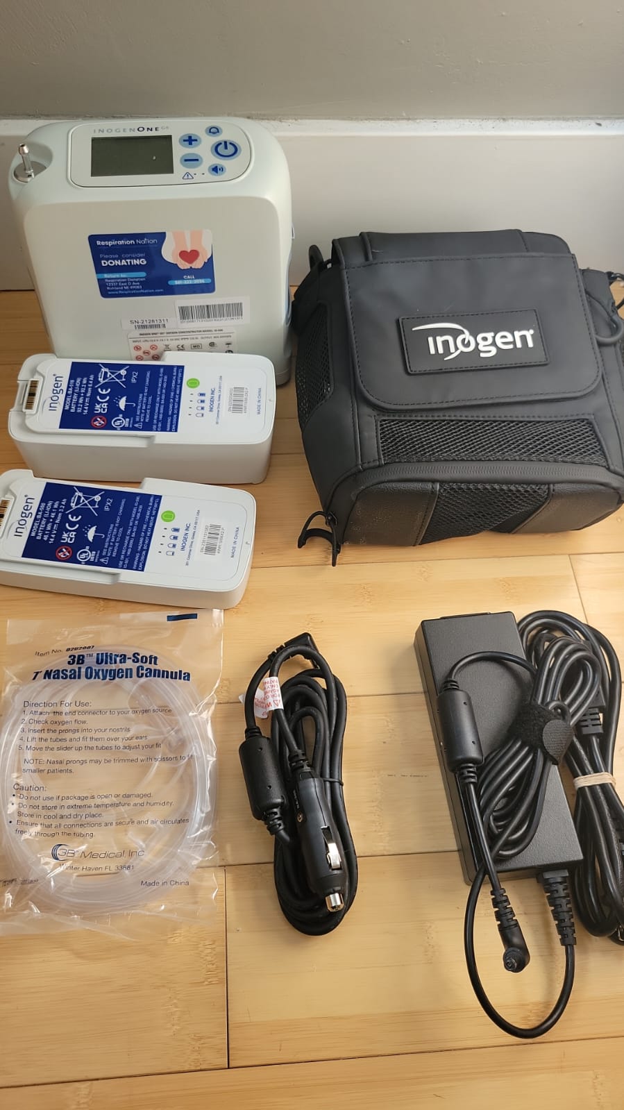 Inogen G5 Travel Package