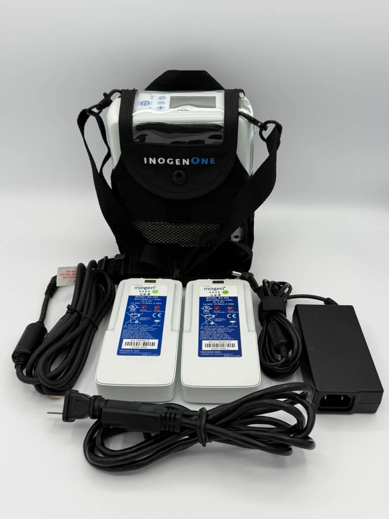 Inogen One G4/OxyGo FIT Package with 2 single batteries