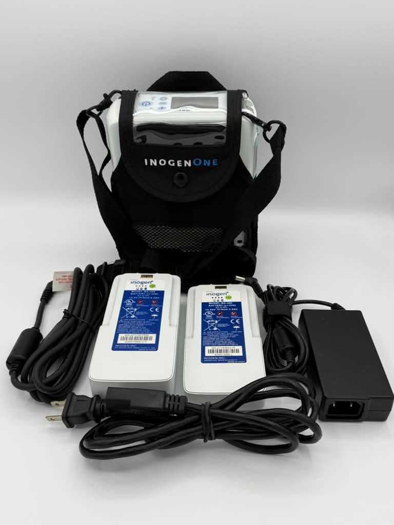 Inogen One G4/OxyGo FIT Package with single and double battery