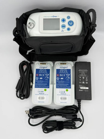 Inogen One G5 Package with 2 single batteries