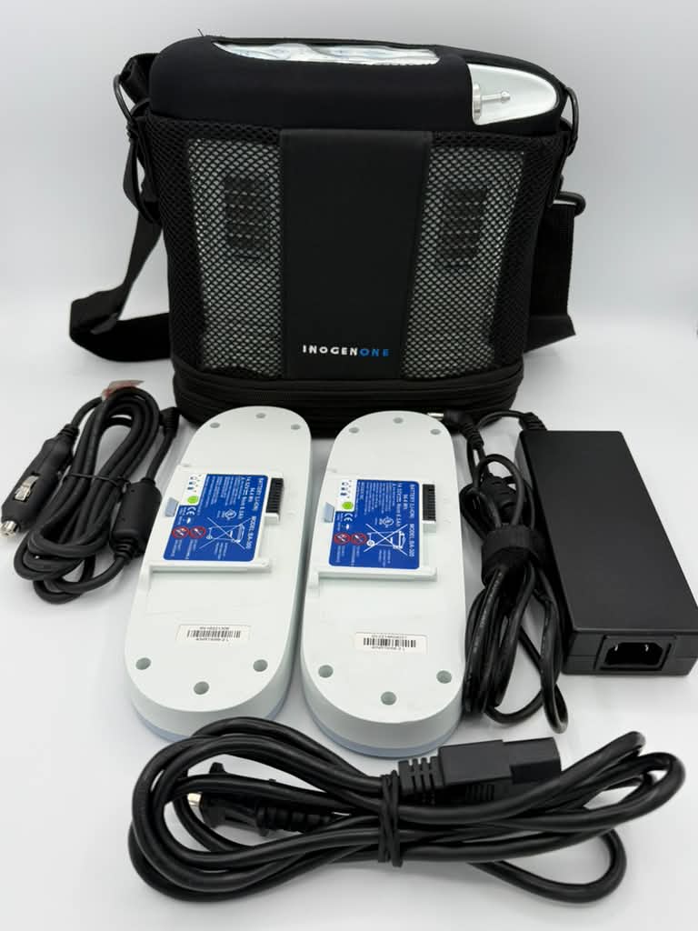 Inogen One G3/OxyGo Package with 2 single batteries