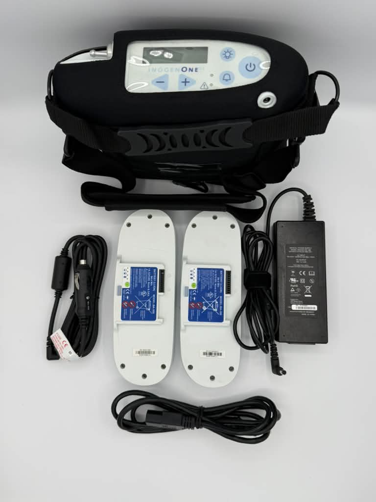 Inogen One G3/OxyGo Package with 2 single batteries