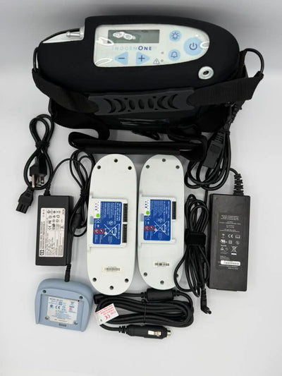 Inogen One G3/OxyGo Package with Single battery, double battery and external battery charger