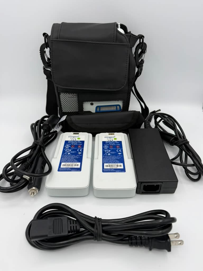Inogen Rove 4 Package with with 2 single batteries