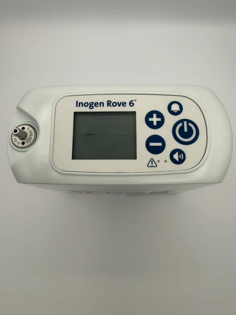 New Inogen Rove 6 Package with a single battery