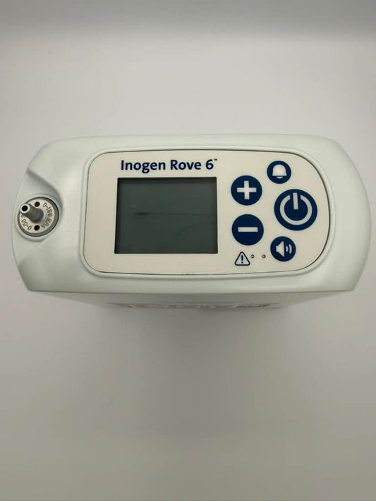 New Inogen Rove 6 Package with a single battery