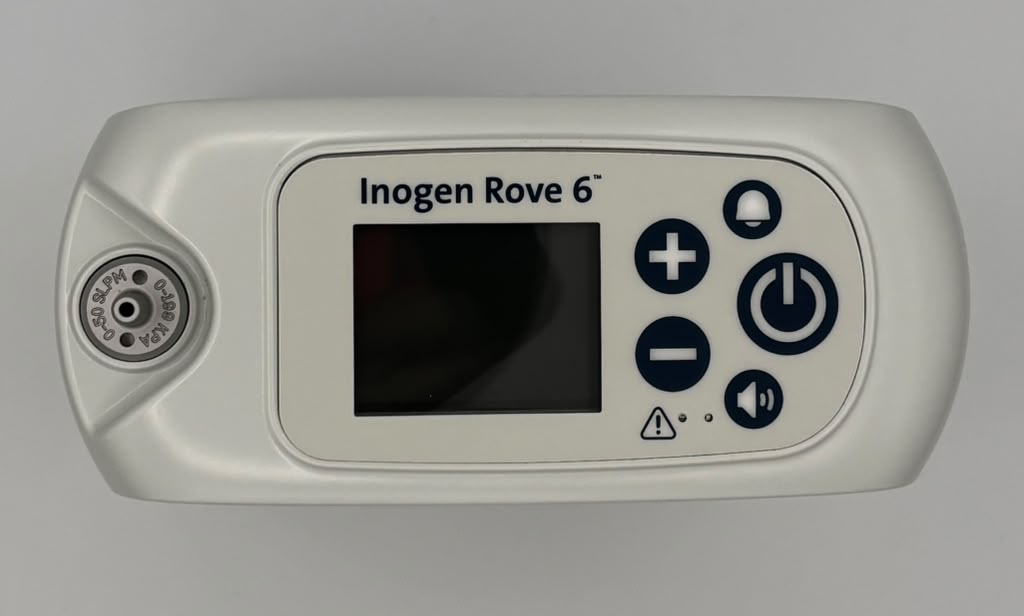 Inogen Rove 6 Package with single and double battery
