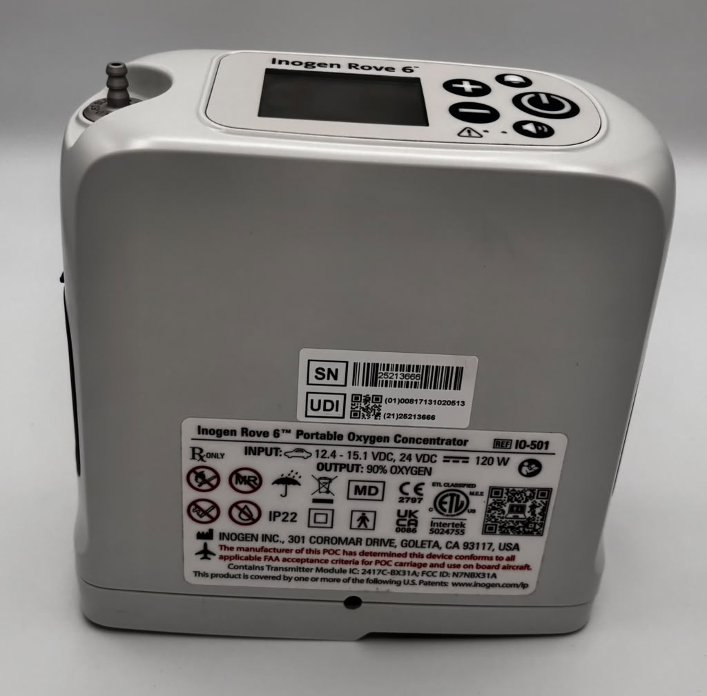 Inogen Rove 6 Package