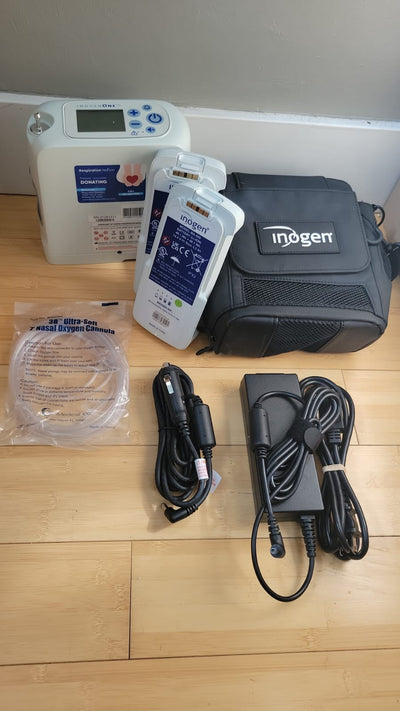 Inogen One G5 Package with 2 single batteries